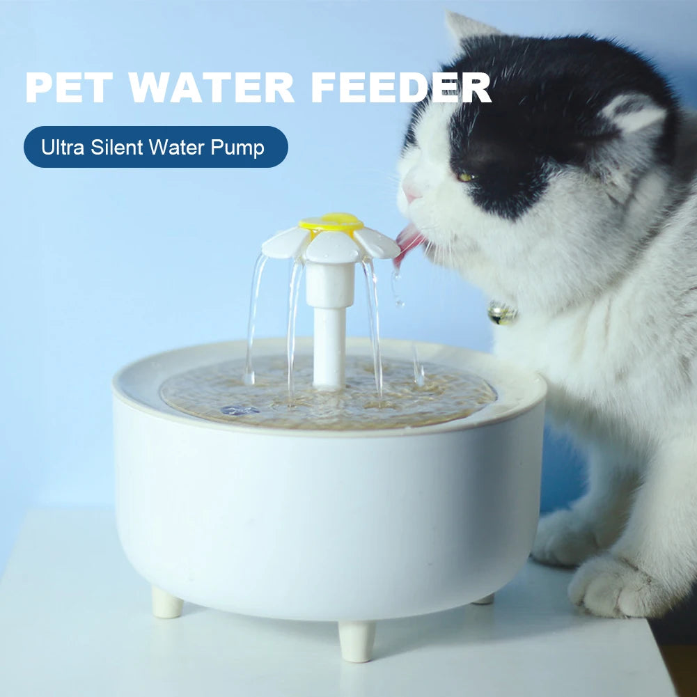 Automatic Cat Water Fountain Filter