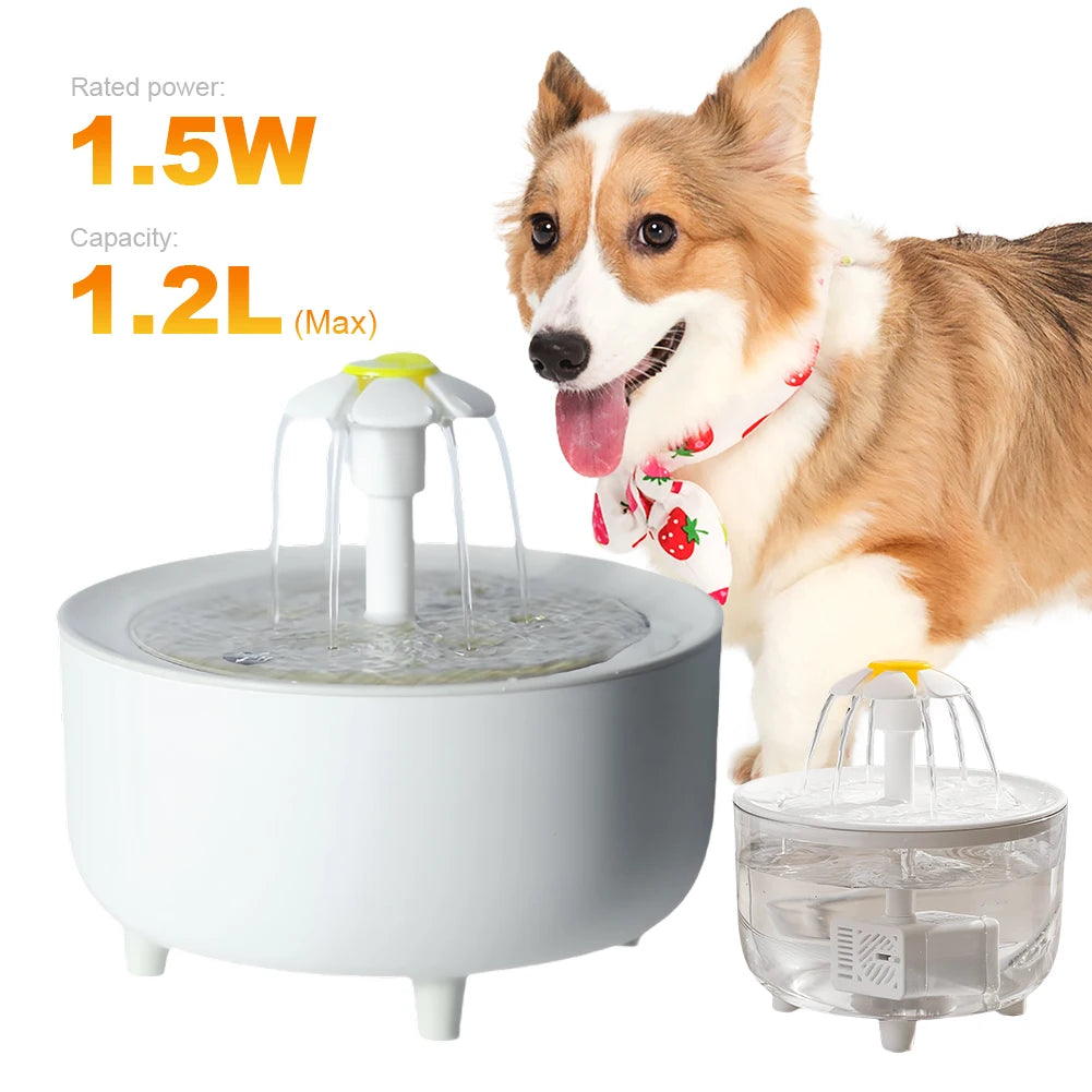 Automatic Cat Water Fountain Filter